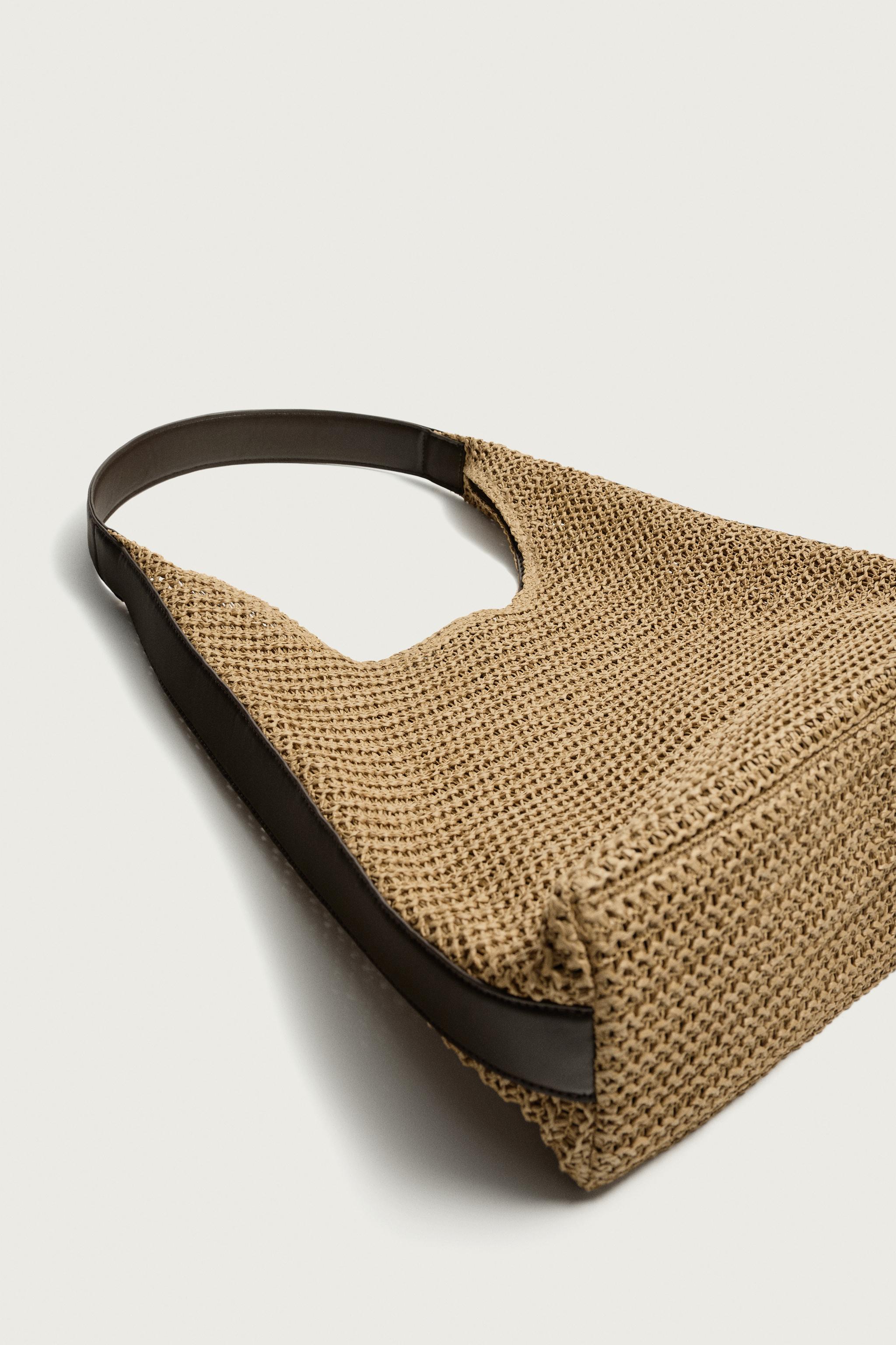 WOVEN SHOPPER BAG